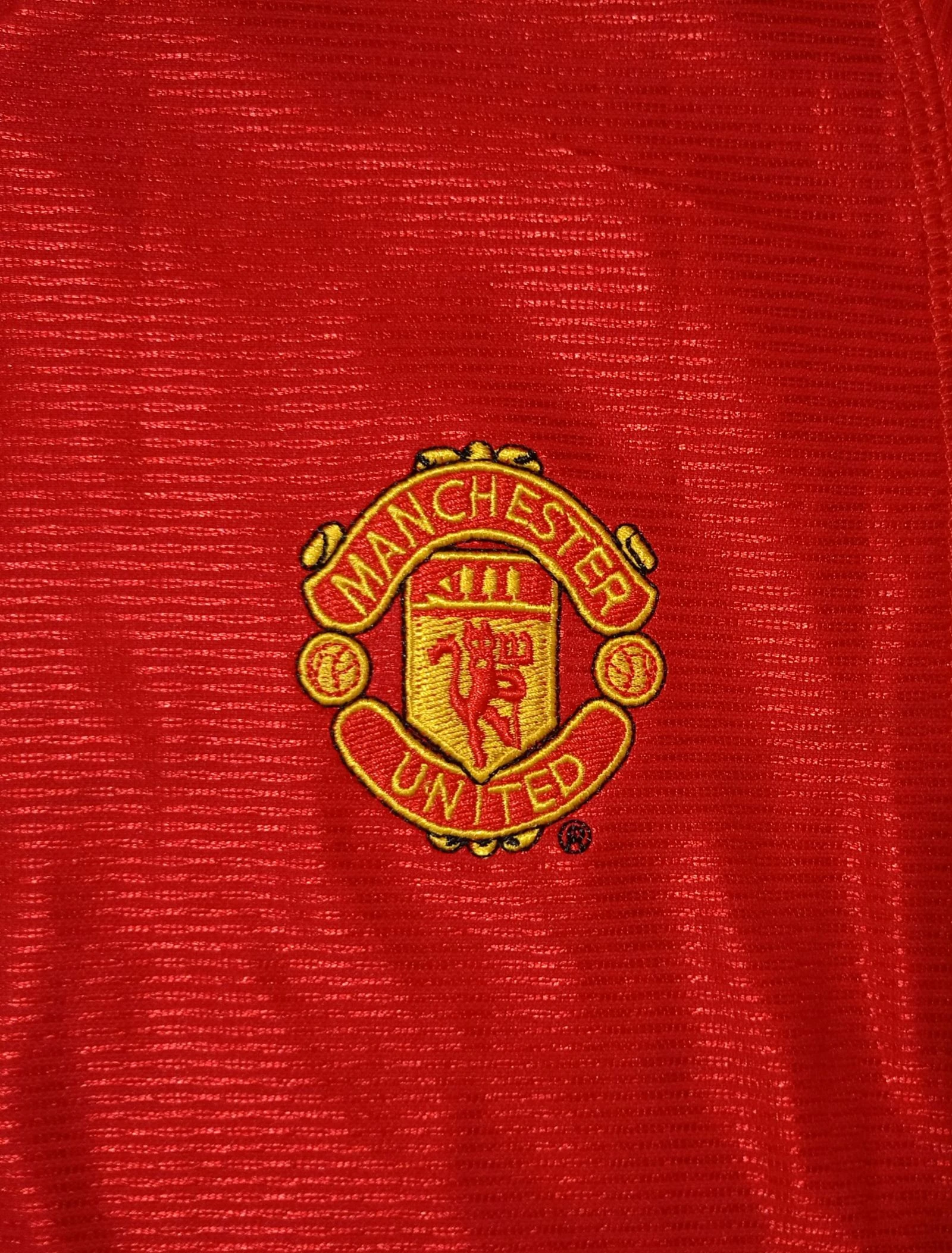 T-shirt de football rétro Manchester United 2001 / 2002 Beckham (#7) – photo 4